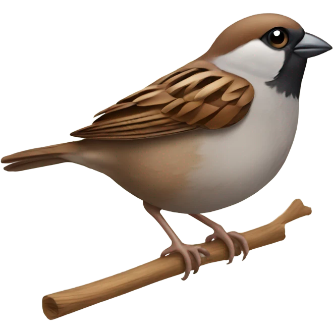 sparrow bird emoji
