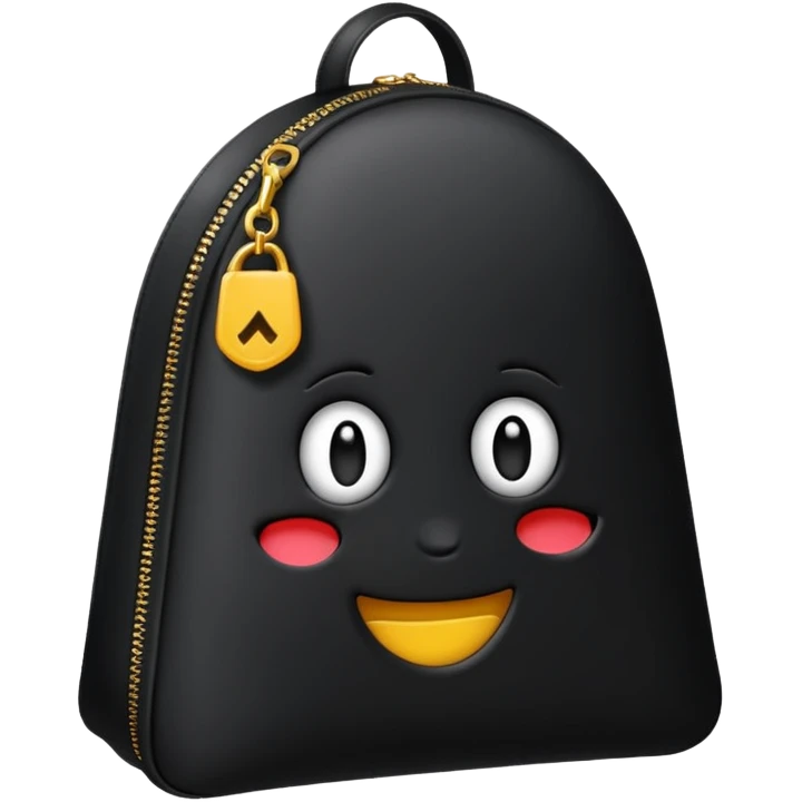 мешок чорний довгий emodji emoji