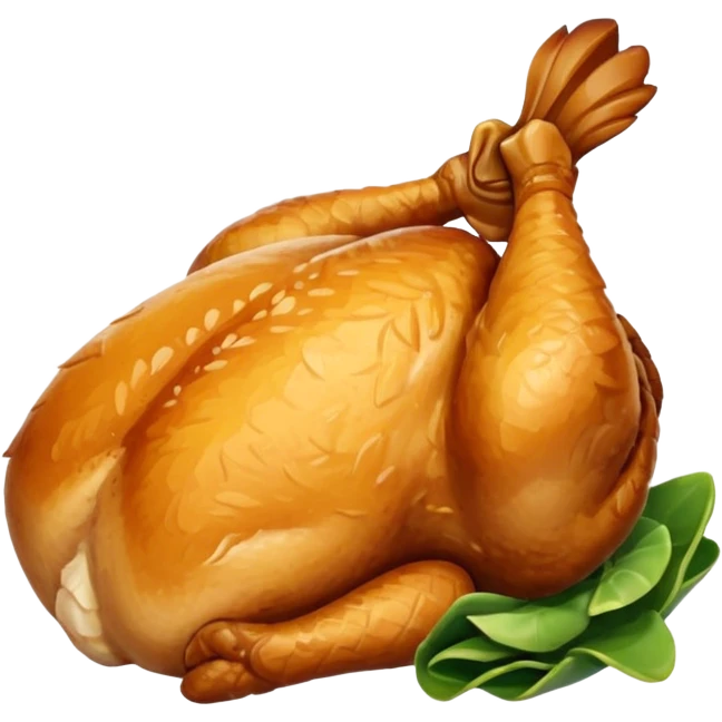 pollo cocinado emoji