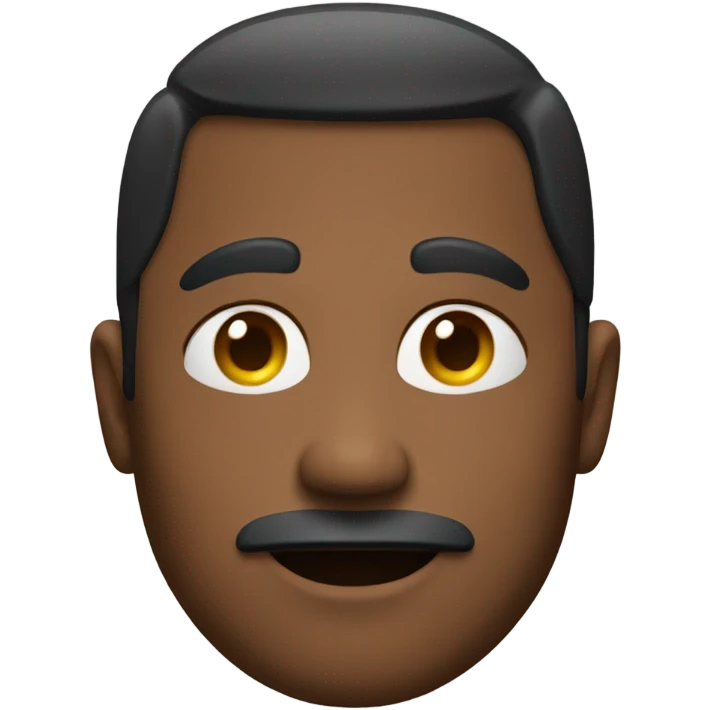 Man with big cheeks  emoji