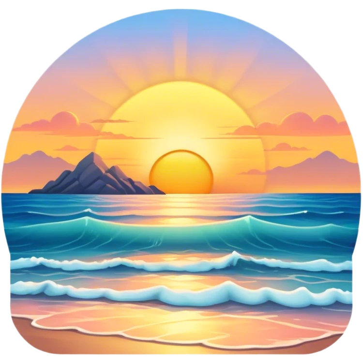 Sunrise emoji