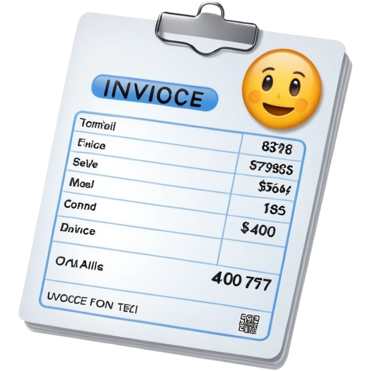 invoice emoji
