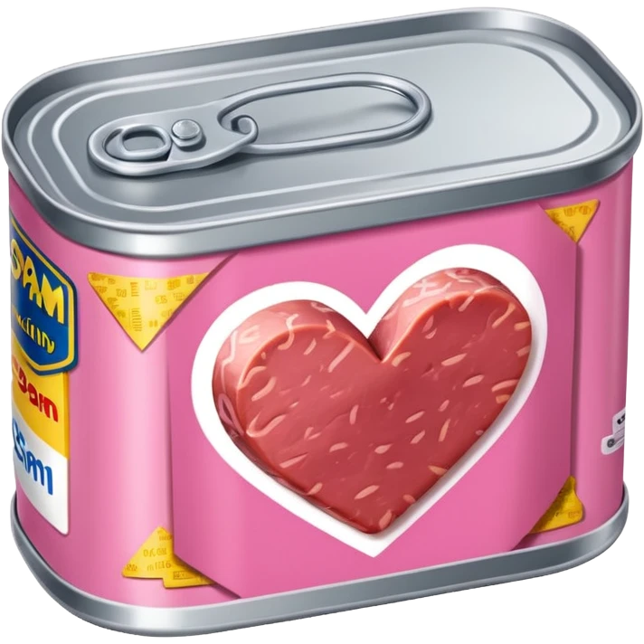 SPAM canned meat HEART  emoji