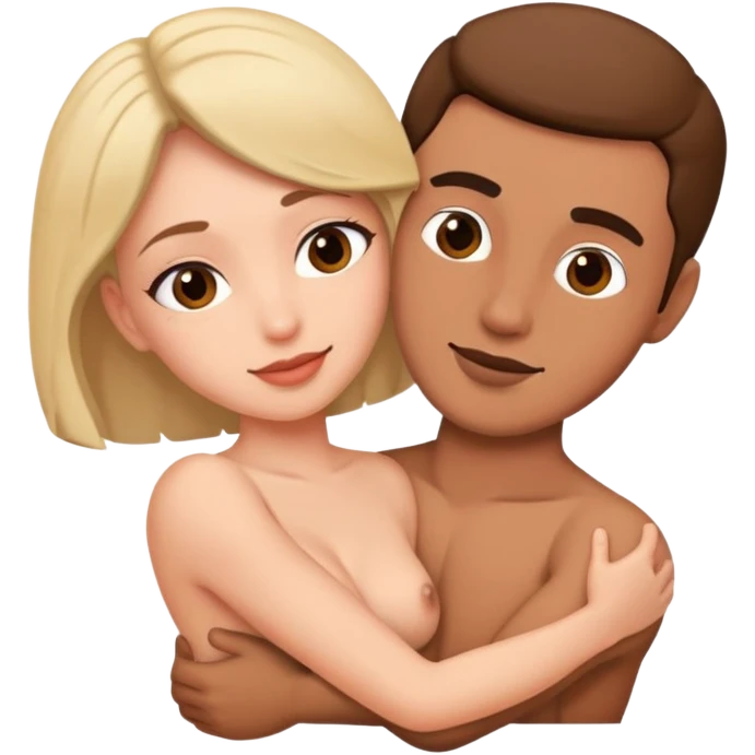 69 sex position of male female emoji