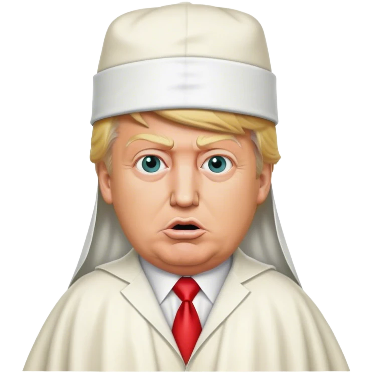 Donald Trump wears circumcision outfit emoji