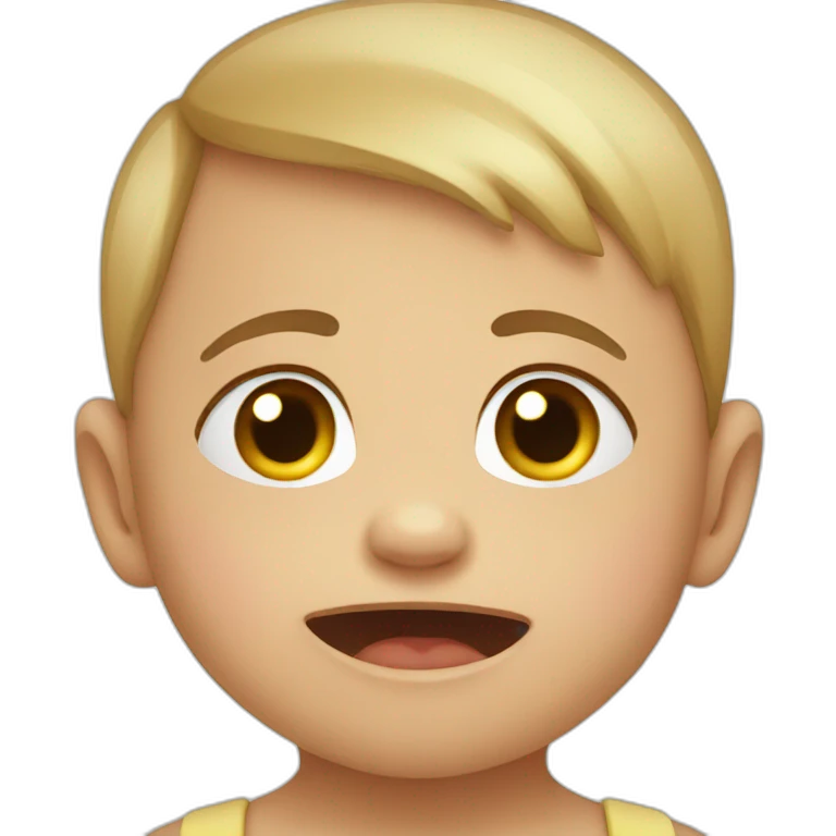 Baby cry emoji