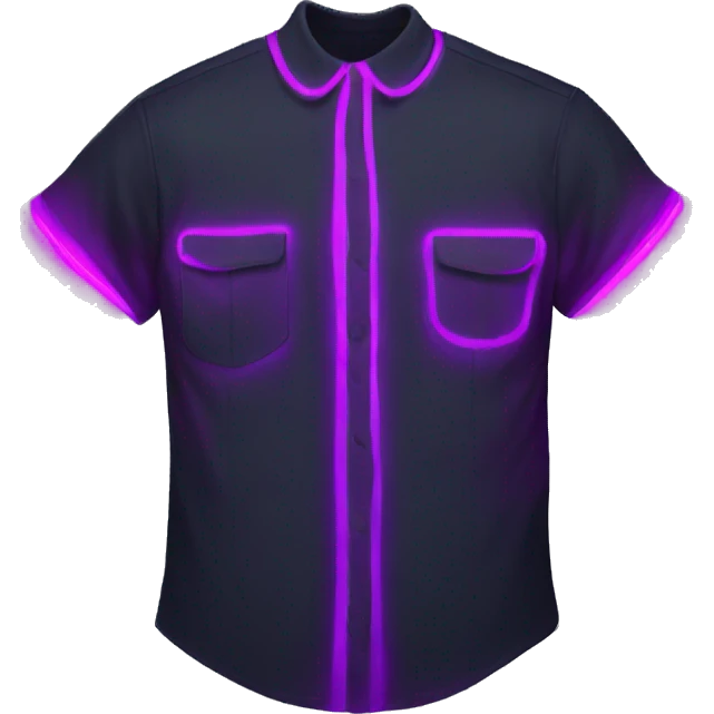 Neon shirt emoji