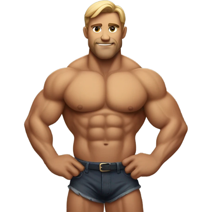 Husky man emoji