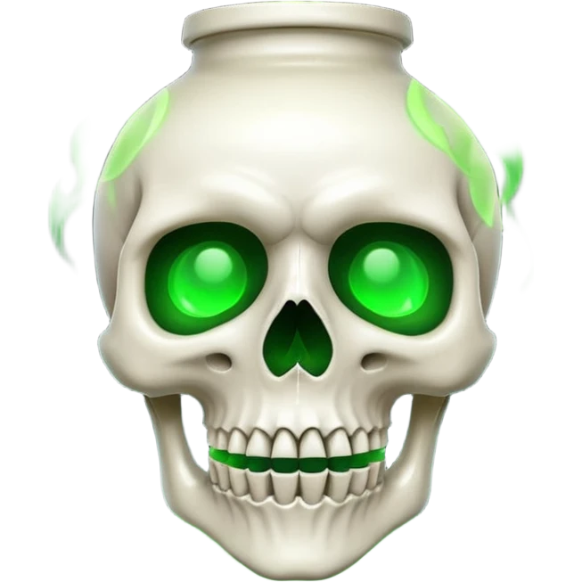 Skull lantern – Green flame inside










 emoji