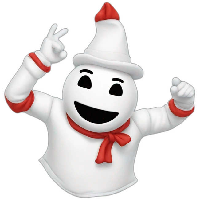 bonhomme qui dab emoji