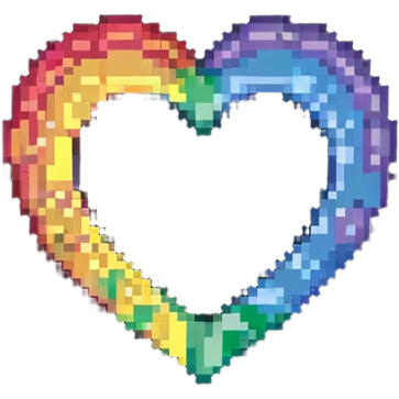 rainbow heart emoji