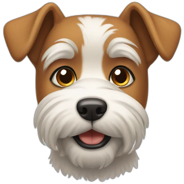 Westy dog emoji