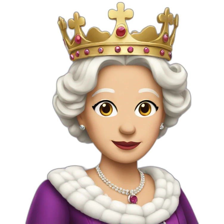Queen of england emoji