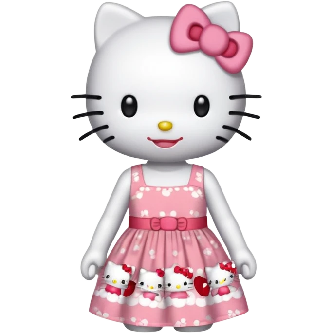 summer hello kitty emoji