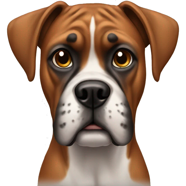 Boxer dog emoji