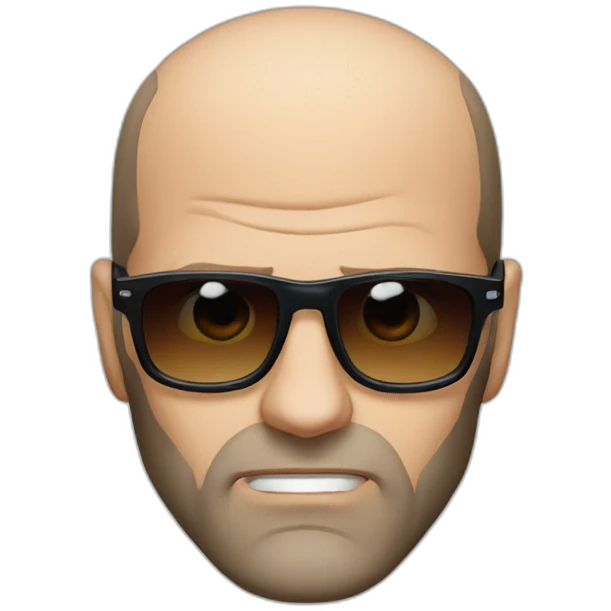 angry Jason Statham glasses emoji