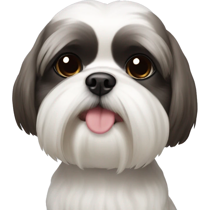 3 Shih tzus emoji