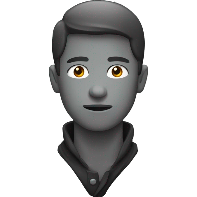 Person holding there neck  emoji