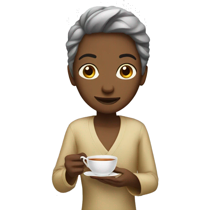 Tea lover emoji