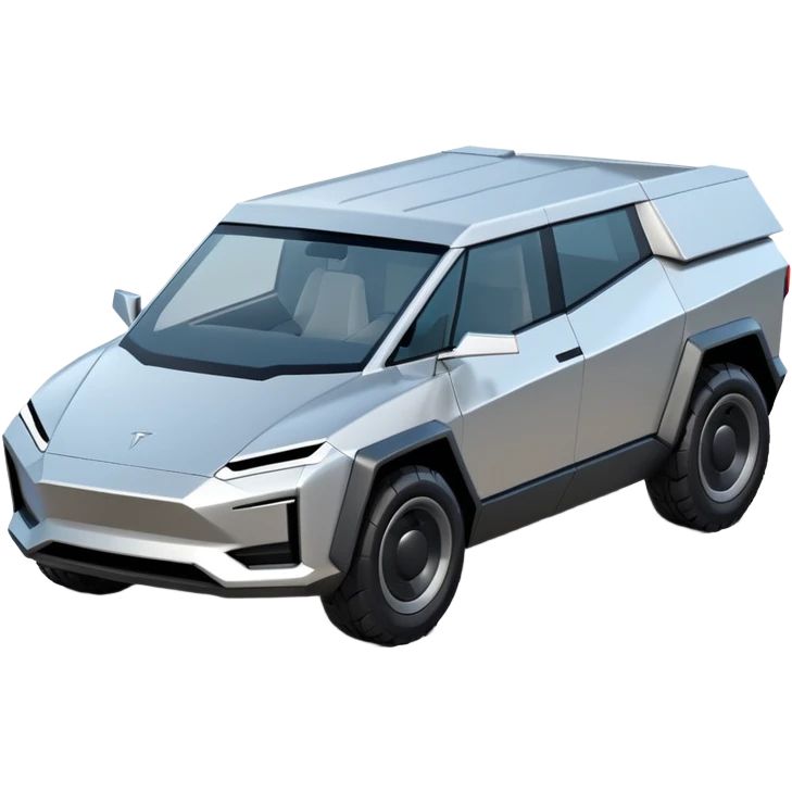 cybertruck tesla hyper reealiste emoji