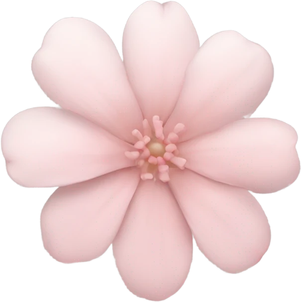 pastel pink flower emoji