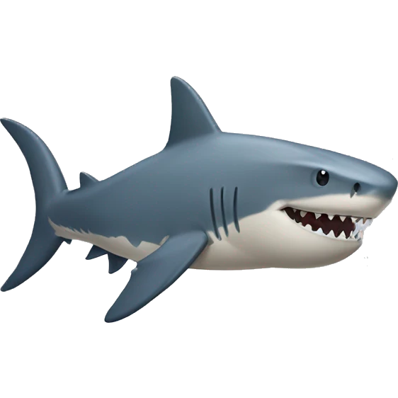 Shark crocs  emoji