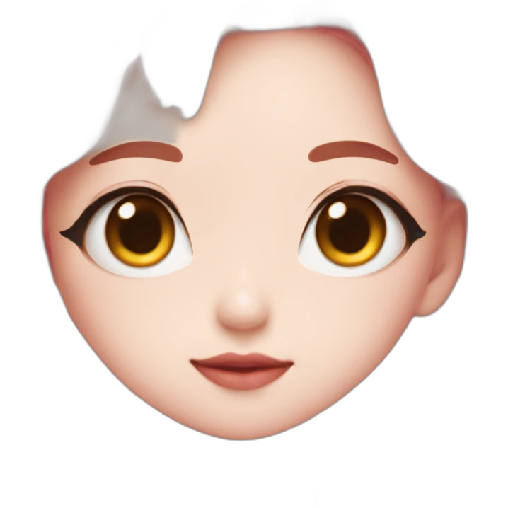 Rosé from black pink emoji