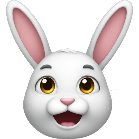 upset bunny emoji