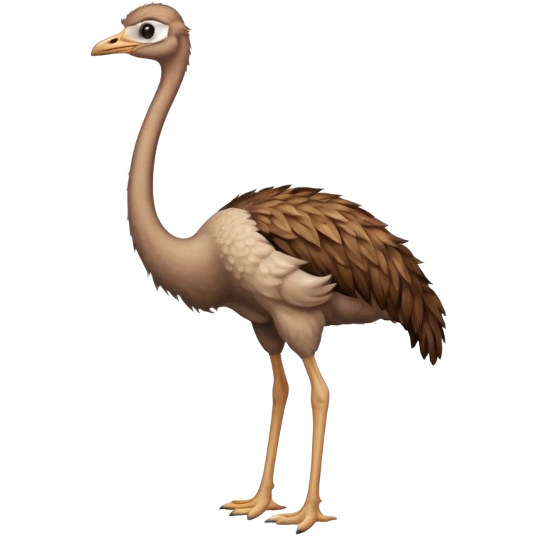 Ostrich emoji