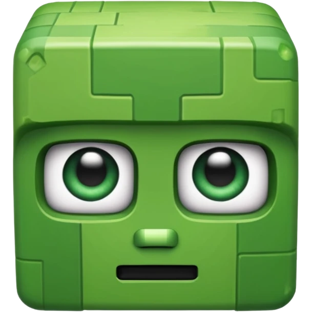 minekraft alien emoji