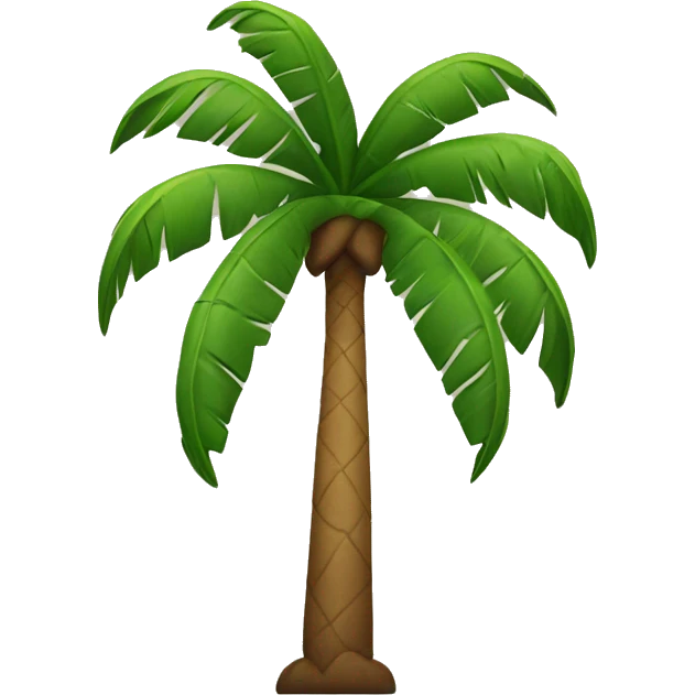 Palm Tree with Speaking Head emoji