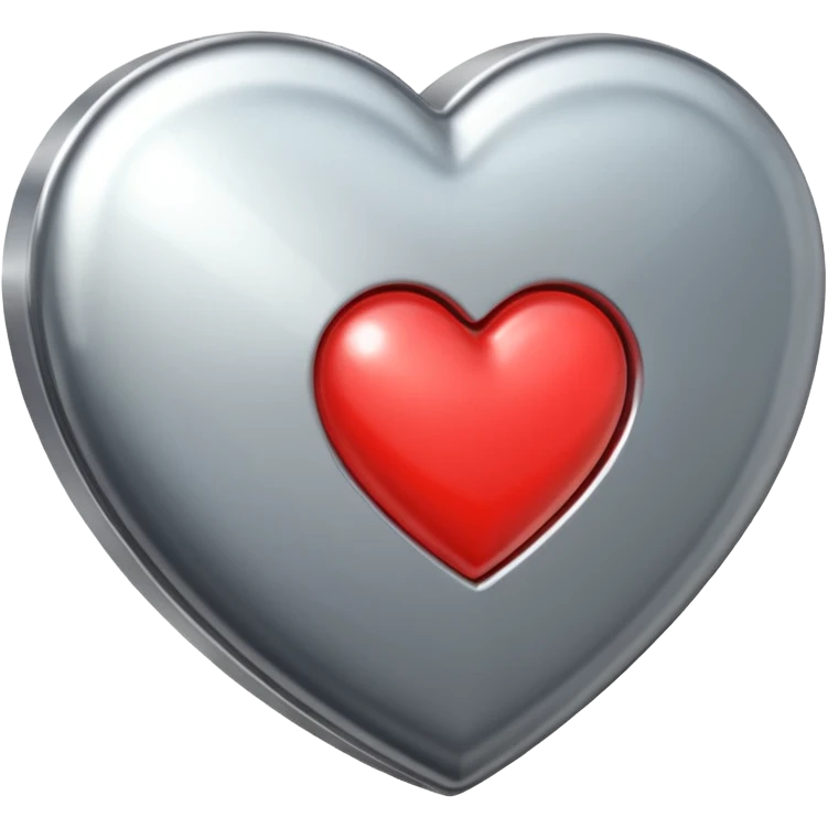 Chrome heart  emoji