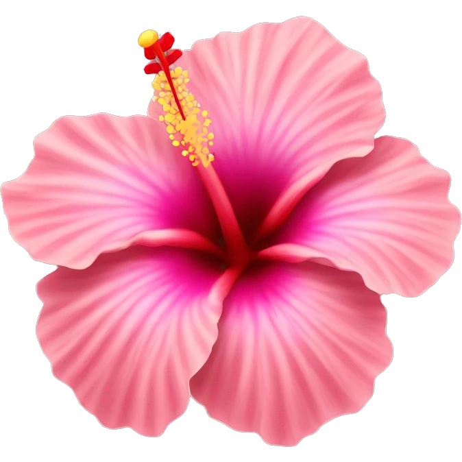hibiscus flower emoji