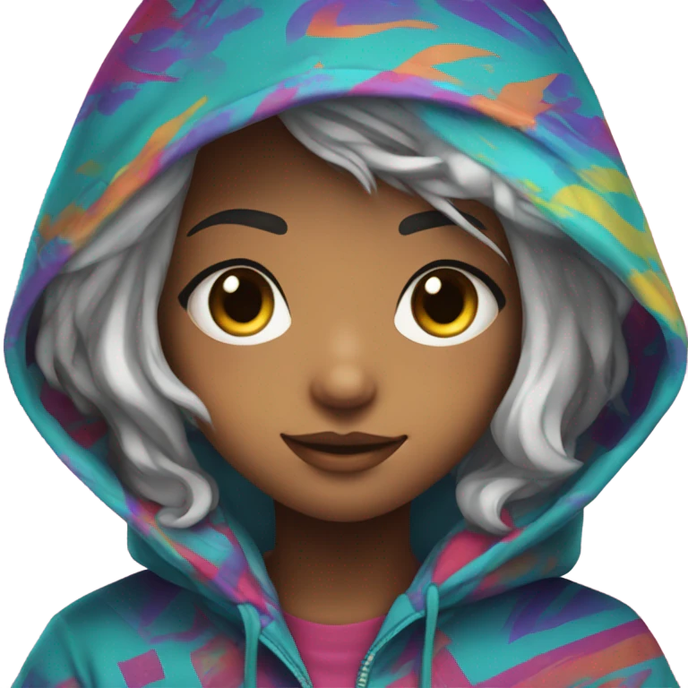 Anime hoodie  emoji