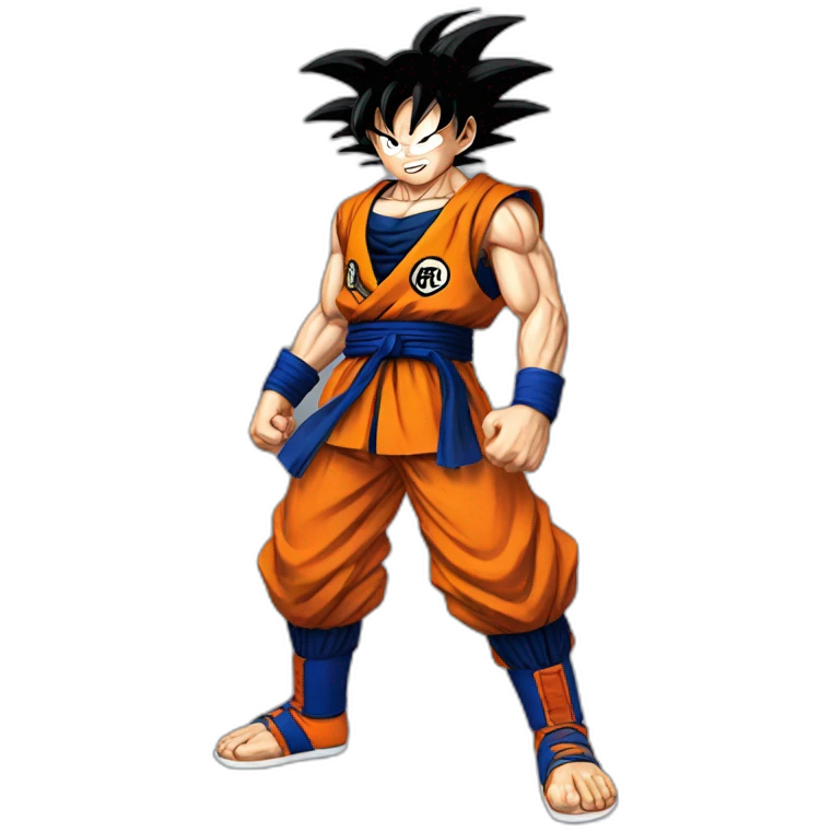 goku luffy fusion emoji