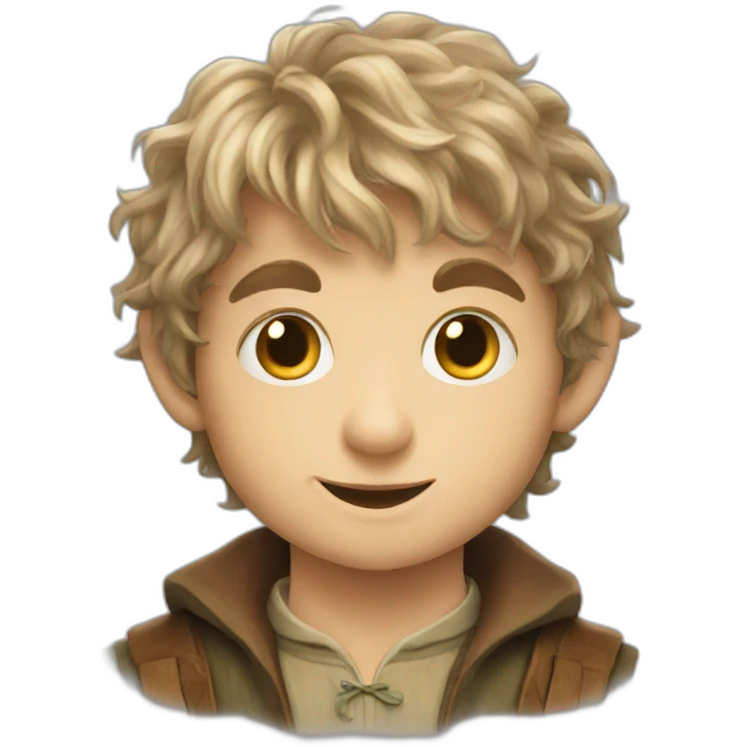 young hobbit emoji
