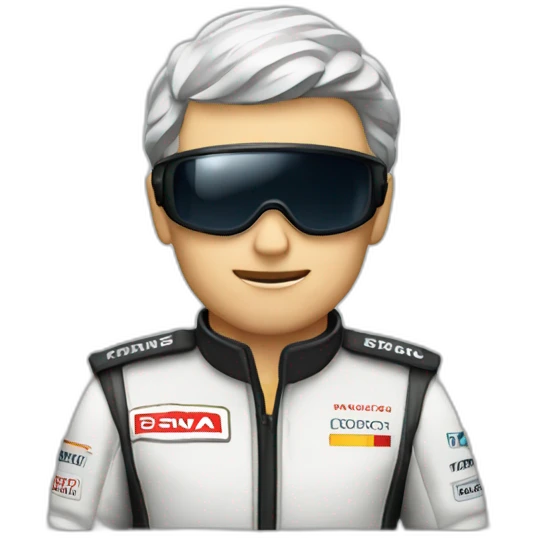 Pilote de F1 emoji