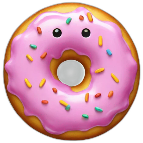 1 donut emoji