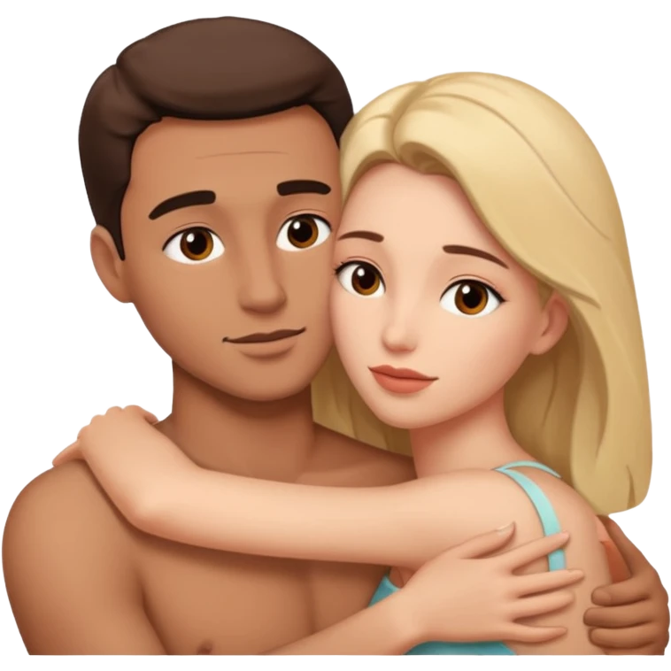 Man and woman having sex emoji