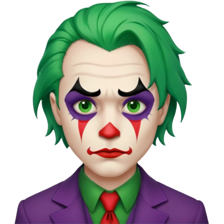 Sad JOker emoji