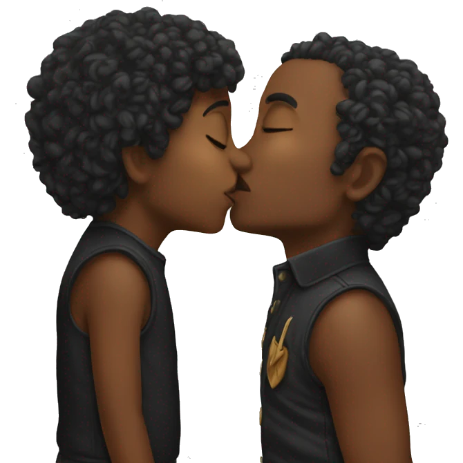 kiss-kiss emoji