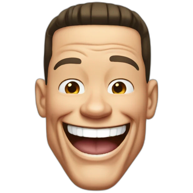 John cena face laughing emoji emoji