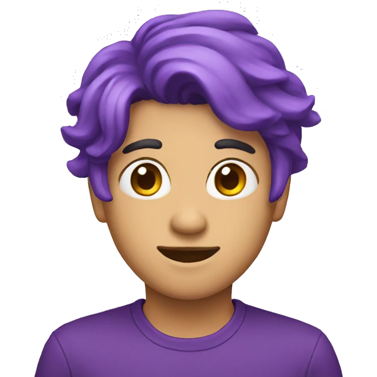 Purple emoji emoji