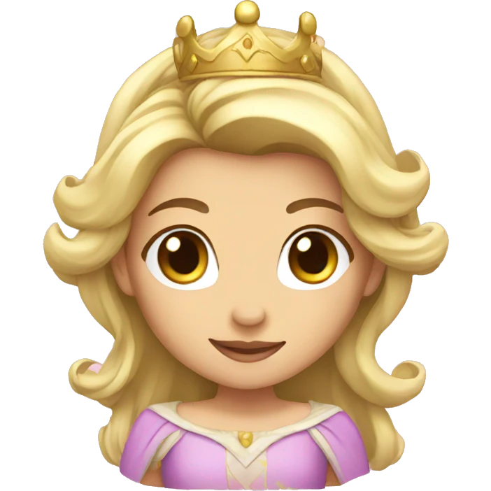 Bowing princess emoji