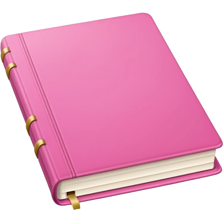 libro rosa emoji