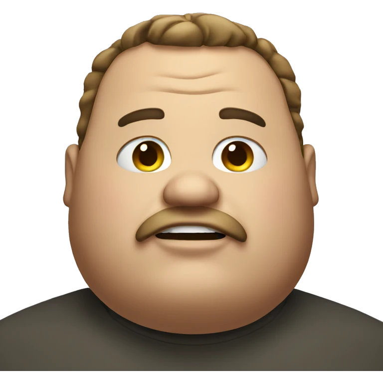 Fat dude emoji