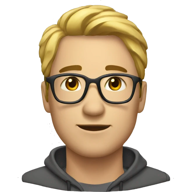 серый лис emoji
