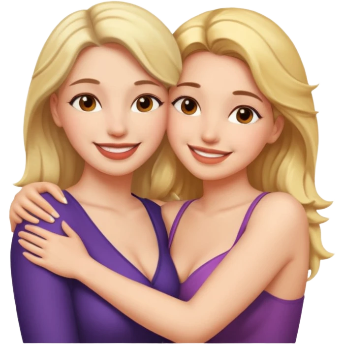 Naughty lesbians emoji