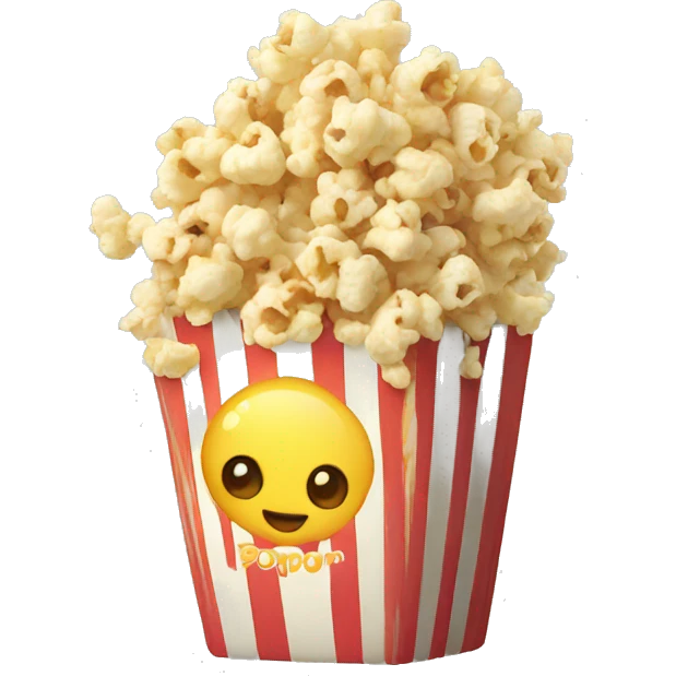 popcorn emoji