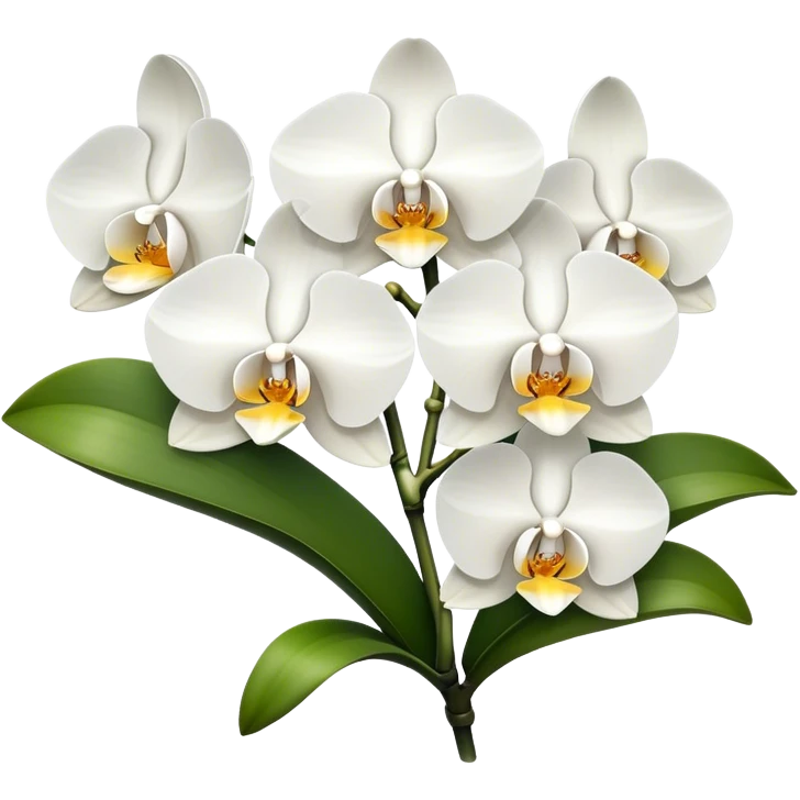 orchids emoji